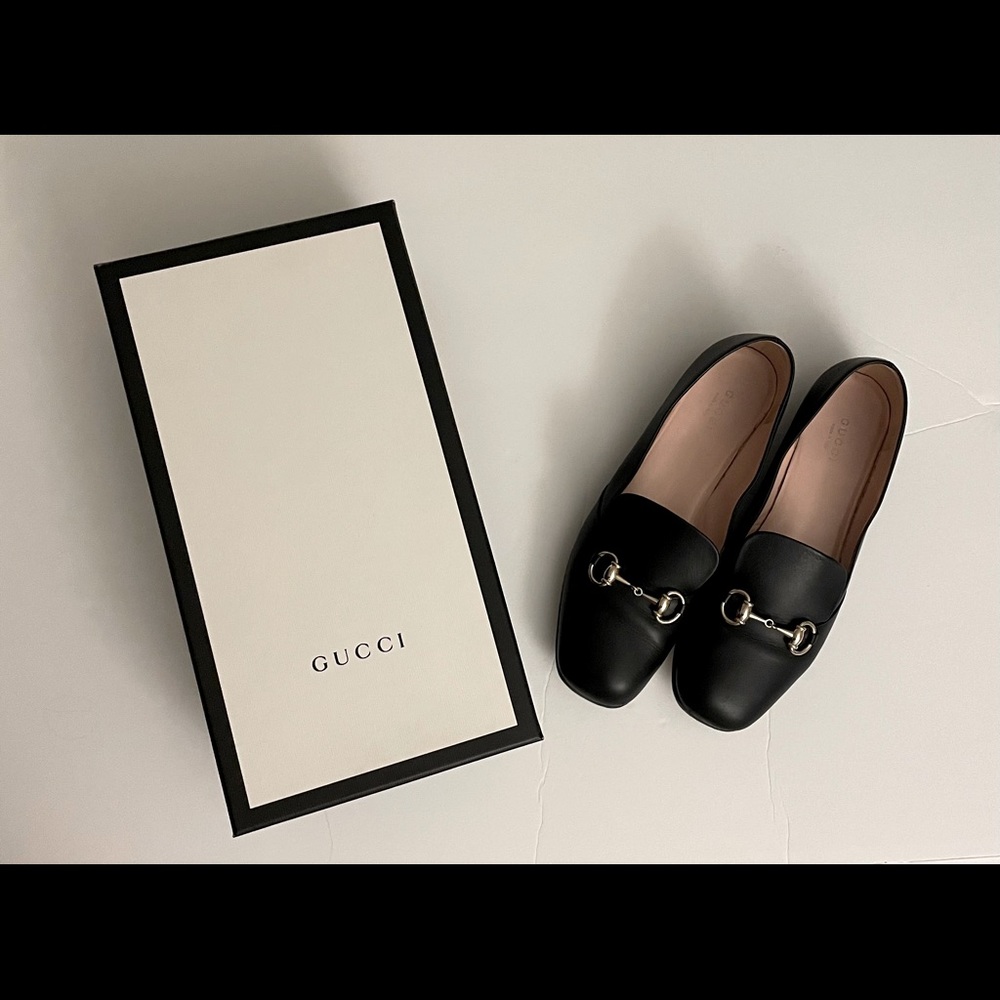 GUCCI “Nero” Horsebit Loafers
